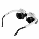 New Headband Magnifier with LED Light Head Mounted Magnifying Glasses 8X 15X 23X