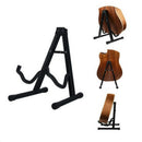 Metal Folding Guitar Stand Electric Music Acoustic Free Standing A Frame StandOZ