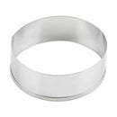 4X Stainless Steel Round Fondant Cake Mold Biscuit Craft Pastry Cookie  IEF
