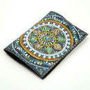 DIY Special Shaped Diamond Painting PU Leather Passport Protective Cover
