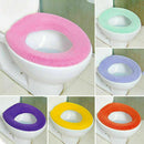 Bathroom Toilet Seat Closestool Washable Soft Warmer Mat Pad Mat Cover Cush G8O8