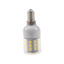 E14 4W 27 5050 SMD LED Corn Light Bulb Lamp with Cover Warm White K1C9