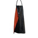 Waterproof PU Leather Apron Industrial Workshop Protective Apron Black Useful