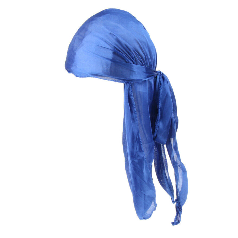 4Pcs Women Ladies Durag Wave Cap Hair Loss Muslim Chemo Cap Pirate Hats