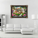30 * 40cm DIY 5D Animal Diamond Painting Cat Dog Rabbit Pattern Diamond Cro