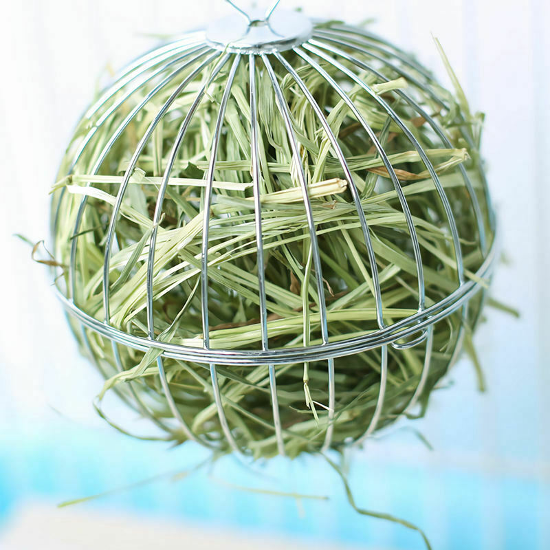 Hay Manger Food Ball For Guinea Pig Hamster Rat Rabbit Fun I2D2