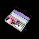 12pcs/Set Pro Nail Polish Files Buffer Brush Manicure Care Beauty Tools Kit