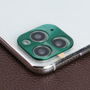 Metal Phone Camera Lens Protective Case for iPhone11 Pro 11 Pro Max (Green) A