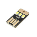 Durable Easy Pocket Card Lamp Bulb Keychain Mini LED Night Light USB Power JZTOC