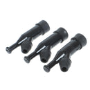 3Pc Spark Plug Cap for Motorcycle Universal Type General Purpose Various MoSEAU