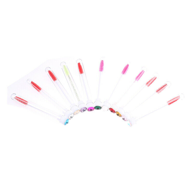 1Pcs Reusable Eyebrow Brush Tube Diamond Brush Dust-Proof Tube Eyelash ExtenSEAU