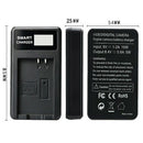 For Canon LP-E10 EOS 1100D 1200D 1300D Rebel T3 Camera USB Battery Charger