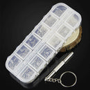 1100 Tiny Micro Glasses Set Sunglasses Spectacles Screws Repair Kit Screwdriver