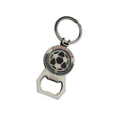 2018 World Cup Football Keychain Bottle Opener Rotary Key Chain Beer Bottle