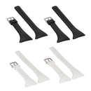 4Pack Silicone Gel Wrist Band Replacement Strap for Polar FT4 FT7 FT Watch