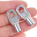 12x 25mmÂ²-8mm 5/16" Copper Ring Terminals Cable Lugs Connector Eyelet 3AWG OZ