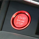 1X New For Audi A4 A6 Q5 A7 Car Start Stop Engine Switch Red Push Button Cover