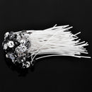 50X 6 Inch Candle Wicks Cotton Core Pre Waxed With Sustainers For Candle Making