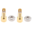 2pcs Pure Copper Earpiece Connector MMCX Screws Nut for Earphone Headphones