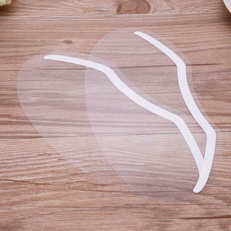 50pcs Barber Supplies Disposable Face Hairspray Shield Film for Hair Salon A