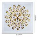 DIY Special Shaped Diamond Painting Flower Embroider Wall Clock Craft Decor