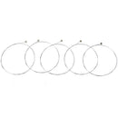 5 Pcs Tone steel strings E-1 for acoustic guitar -FKRFSAA Nw