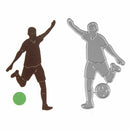 1pc Play Football Metal Cutting Dies For DIY Scrapbooking Album Paper Cards LJ