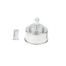 200ml Stainless Steel Alcohol Burner Chemistry Lab Accs Anti-explosion