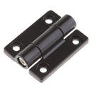 Black Adjustable Torque Position Control Hinges - Zink Alloy - 45x34mm