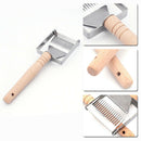 New Stainless Steel Bee Hive Uncapping Honey Fork Scraper Shovel Beeke LCG