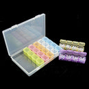 28 Grids Plastic Craft Organizer Case Diamond Storage Box Adjustable Storag