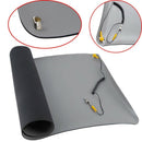 Durable Desktop Anti Static Mat Silicone ESD Grounding Mats 700x500Mm + Cor