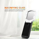 10X HD Magnification Folding Magnifier Reading Repairing Magnifying Glass
