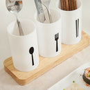 Cutlery Drainer Storage Racks Holders Organizer Kitchen Housekeeper Chopsti