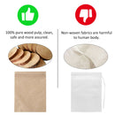 300pcs Tea Bag Filter Paper Strong Penetration Drawstring Kitchen Disposable