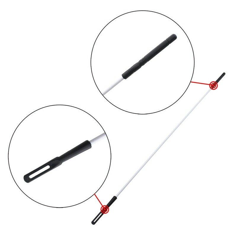Trombone Steel Cleaning Rod Stick Plastic Handle Brass Instrument Accessory