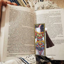 DIY Special Shaped Diamond Painting Leather Bookmark Tassel Book Marks Gift