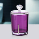 Cotton Swab Holder Organizer Box Storage Box Container Case  Purple