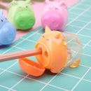 Mini Cute Cartoon Pig Pencil Sharpener School Student Stationery Kids Gift