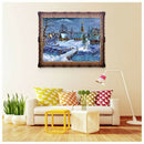 Christmas Night 5D Diamond Painting Embroidery DIY Cross Stitch Kit Home Wa O9O6