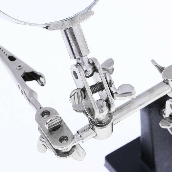 Helping Hands Magnifier 3.5x Glass W/ Alligator