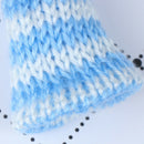 10Pcs Color Cute Knitting Mini Hats DIY Craft Supplie Headwear Toys Decortio OZ