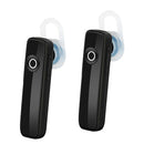 2x Bluetooth sports headphones HIFI with Microphone for Smart Phones Black