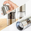 2 Pcs Set Electric Pepper Grinder or Salt Grinder Automatic Battery Operate