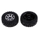 2x 1:18 Scale Left Tire Tyres Black for Wltoys A949 RC Truck Buggy Body Part