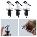 3 pcs Oil Dispenser Bottles Spouts Plastic Cooking Oil Vinegar Pourer Easy Use