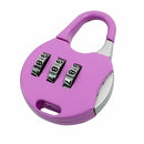 3 Digit Number Code Password Combination Padlock Security Safety Lock ReusablJlj