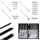 11PCS Micro Precision Screwdriver Set Mini Jewellers Watch Glasses Repairs