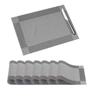 Table Mats Set Of 8 Dining Table Place Mats Washable Placemats Non-Slip Hea L1K2