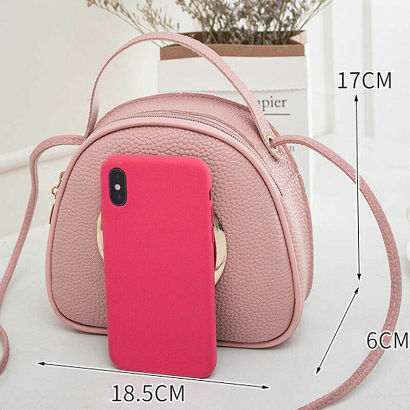 Fashion Leather Little Girl Handbag Multi-Function Fashion Lady Messenger B B8B5
